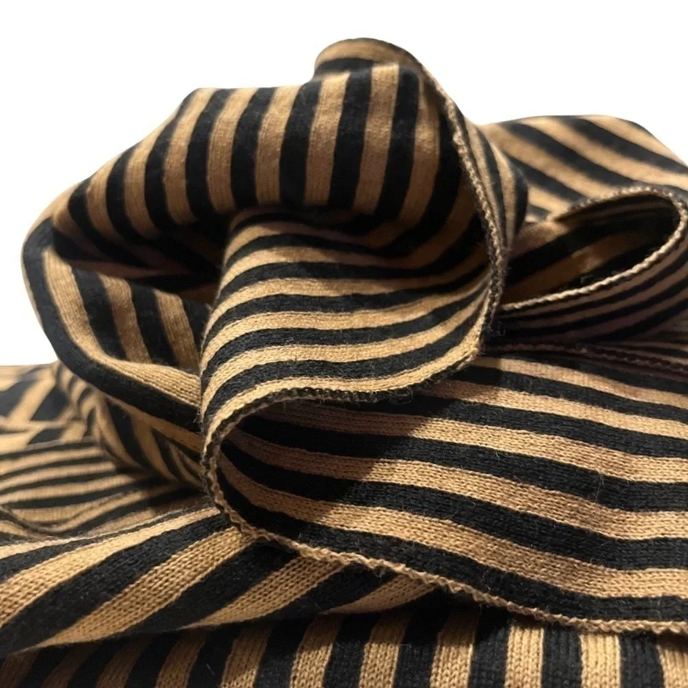 FENDI Zucca Print Wool 100% Scarf Beige Black - Picture 9 of 9